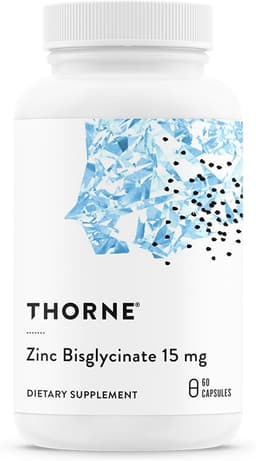 Thorne Zinc Bisglycinate 15mg